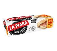 LA PIARA Tapa Negra paté de hígado de cerdo 2 pack de 6 lata 75 g,total 12 lata