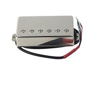 La Pickup De Guitarra Eléctrica Es Adecuada Para LP Cerrada Doble Bobina Alnico 2 Elgitarrhämtning (Color : Bridge)