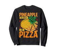 La piña pertenece a la pizza Sudadera