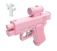 La Pistola ad acqua bidirezionale Mischief è un giocattolo Divertente per grandi e piccini, Perfetto per aggiungere un'atmosfera giocosa e maliziosa Alle Feste in Piscina. (Rosa)