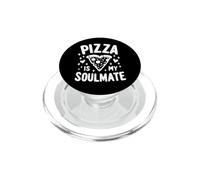 La Pizza es mi Alma Gemela Amante de la Comida Divertida PopSockets PopGrip para MagSafe