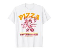 La Pizza es mi lenguaje de Amor (Gráfico Divertido) Camiseta