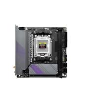 La Placa Base AM5 admite procesadores de CPU de la Serie AMD Ryzen 7000 Memoria DDR5 de Doble Canal RA-M ITX B650i Night Devil