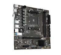 La Placa Base B450 admite Ranuras for CPU de Escritorio DDR4 AM4, NVME NGFF M.2, USB 3.0, VGA de Doble Canal for Ryzen5 3500, etc.