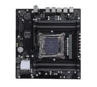 La Placa Base X99E DDR4 LGA 2011 Admite Procesadores CPU E5 2666 V3 2673/2696, Interfaz NVME M.2, DDR4 de 256 GB, Rendimiento Estable con Batería CR2032, para Juegos e Informática