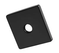La placa de cubierta del brazo de ducha oculta los agujeros de la pared, ajuste de conexión, durabilidad, cubierta de pared de ducha impermeable de acero inoxidable