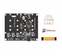 La placa de expansión de unidad de 4 canales soporta 4 discos sólidos NVMe, módulo de disipación de calor optimizado, adaptador NVMe