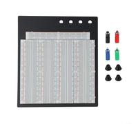 La placa electrónica de prototipado sin soldadura cuenta con 3220 puntos de conexión y soporta varias configuraciones experimentales