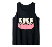 La Placa es una Bacteria de la Caries Dental Whack Camiseta sin Mangas