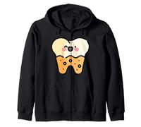 La Placa es una Bacteria de la Caries Dental Whack Sudadera con Capucha