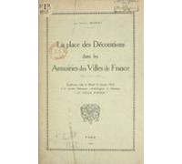 La Place Des Décorations Dans Les Armoiries Des Villes De France (eboo