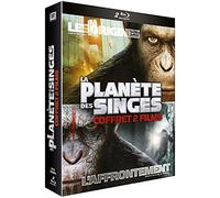 La Planète des Singes : Les origines + La Planète des Singes : L'Affrontement [Blu-ray]