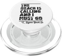 La Playa está Llamando y Debo IR Laguna Beach California PopSockets PopGrip para MagSafe
