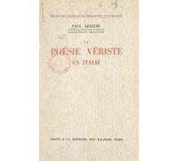 La Poésie Vériste En Italie (ebook)