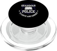 La policía gramática servirá y corrigirá la ortografía del policía PopSockets PopGrip para MagSafe