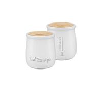 LA PORCELLANA BIANCA - Los honestos tarro de orégano Gift Box, Stoneware