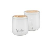 LA PORCELLANA BIANCA - Los honestos tarro de pimienta caja de regalo, Stoneware