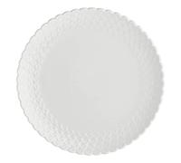 LA PORCELLANA BIANCA Momenti-Plato para Tartas, Porcelana, Blanco, 0.1 x 0.1 x 0.1 cm