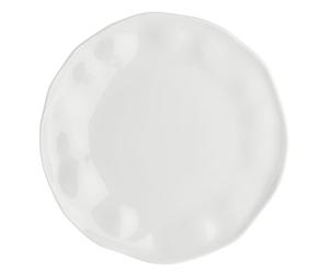 LA PORCELLANA BIANCA Plato llano Lunia