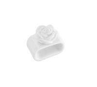 LA PORCELLANA BIANCA - Tabla para servilletas rosa 3 x 5 x 4,5 cm (alt.) cm, porcelana