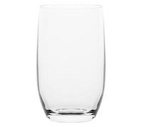 LA PORCELLANA Blanca - Juego de 6 Vasos prensados 320 ml Novello