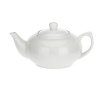la Porcellana "Corte diseño de Bote de té Caja de Regalo, Color Blanco, 800 CC
