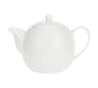 la Porcellana "Momenti Tetera con Filtro Caja de Regalo, Color Blanco