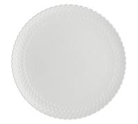 La Porcellana P002800001 Bianca - Plato llano (26 cm), color blanco