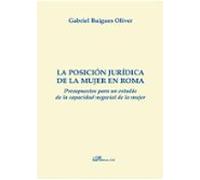 Posición jurídica de la mujer en Roma,La (SIN COLECCION)