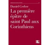 La Première Épître De Saint Paul Aux Corinthiens (ebook)
