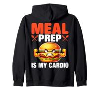 La preparación de Comidas es mi Trabajador de Servicio de Alimentos Cardiovascular Almuerzo Señora Sudadera con Capucha