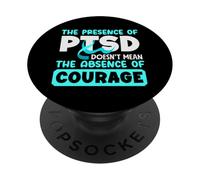 La Presencia de TEPT no Significa la ausencia de Coraje PopSockets PopGrip Adhesivo