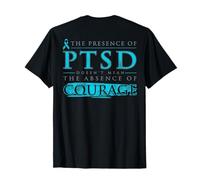 La Presencia de TEPT no Significa la ausencia (en la Parte Posterior) Camiseta