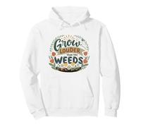 La Primavera Crece más Fuerte Que Las Malas Hierbas motivacionales Inspiradoras Sudadera con Capucha