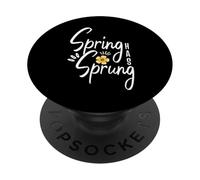 La Primavera ha surgido Feliz Pascua Ostara Bendiciones Eostre Pagano PopSockets PopGrip Adhesivo