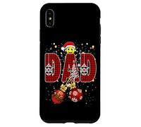 La Primera Navidad como papá Jingle Balls es el Mejor papá de Navidad para él y para Ella Carcasa para iPhone XS MAX