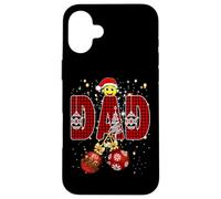 La Primera Navidad como papá Jingle Balls es el Mejor papá de Navidad para él y para Ella Carcasa para iPhone 16 Plus