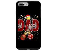 La Primera Navidad como papá Jingle Balls es el Mejor papá de Navidad para él y para Ella Carcasa para iPhone 7 Plus/8 Plus