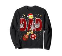 La primera Navidad como papá Jingle Balls es el mejor papá de Navidad para él y para ella Sudadera