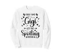 La Primera Vez Que Gigi Deja Que comience el estropeo - Baby Reveal Sudadera