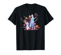 La princesa de Disney Frozen, Elsa, Anna, Olaf, Sven y Kristoff Fall Camiseta