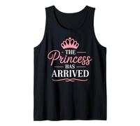 La Princesa ha Llegado un Lindo Baby Shower Camiseta sin Mangas