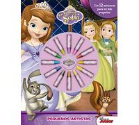 La princesa Sofía. Pequeños artistas: Con 12 miniceras para los más pequeños (Disney. Princesa Sofía)