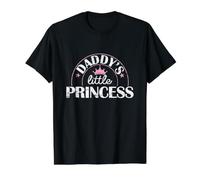 La princesita de papá de un vínculo mágico Camiseta gráfica económica, Hombre, Negro, XL