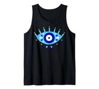 La protección Decorativa Nazar es un diseño artístico Bohemio del Mal de Ojo Camiseta sin Mangas
