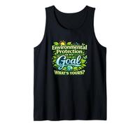 La protección del Medio Ambiente es mi Objetivo: Conciencia ecológica Camiseta sin Mangas