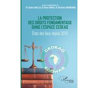 La protection des droits fondamentaux dans l'espace CEDEAO: Etats des lieux depuis 2010 (Harmattan Guinée)