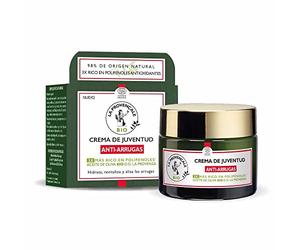 La Provençale BIO, Crema Facial Antiarrugas con Aceite de Oliva BIO, Hidrata, Reafirma, Tonifica y Recupera la Elasticidad para Todo de Pieles, 50ml