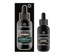 La Provençale Lumino-Correct - Suero renovador de la piel - Contra manchas y brillo - Biofenoles de oliva negra y niacinamida - Todos los clavos - Eficacia probada - 30 ml
