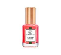 La Provençale Maquillaje - Barniz solar - Esmalte de uñas de larga duración - Enriquecido con aceite de oliva orgánico AOP Provence - Barniz brillante - Tono: Coral Gigaro (306)